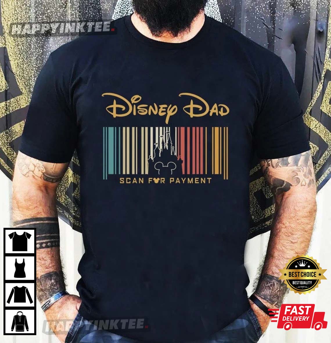 Disney Dad Scan For Payment, Funny 