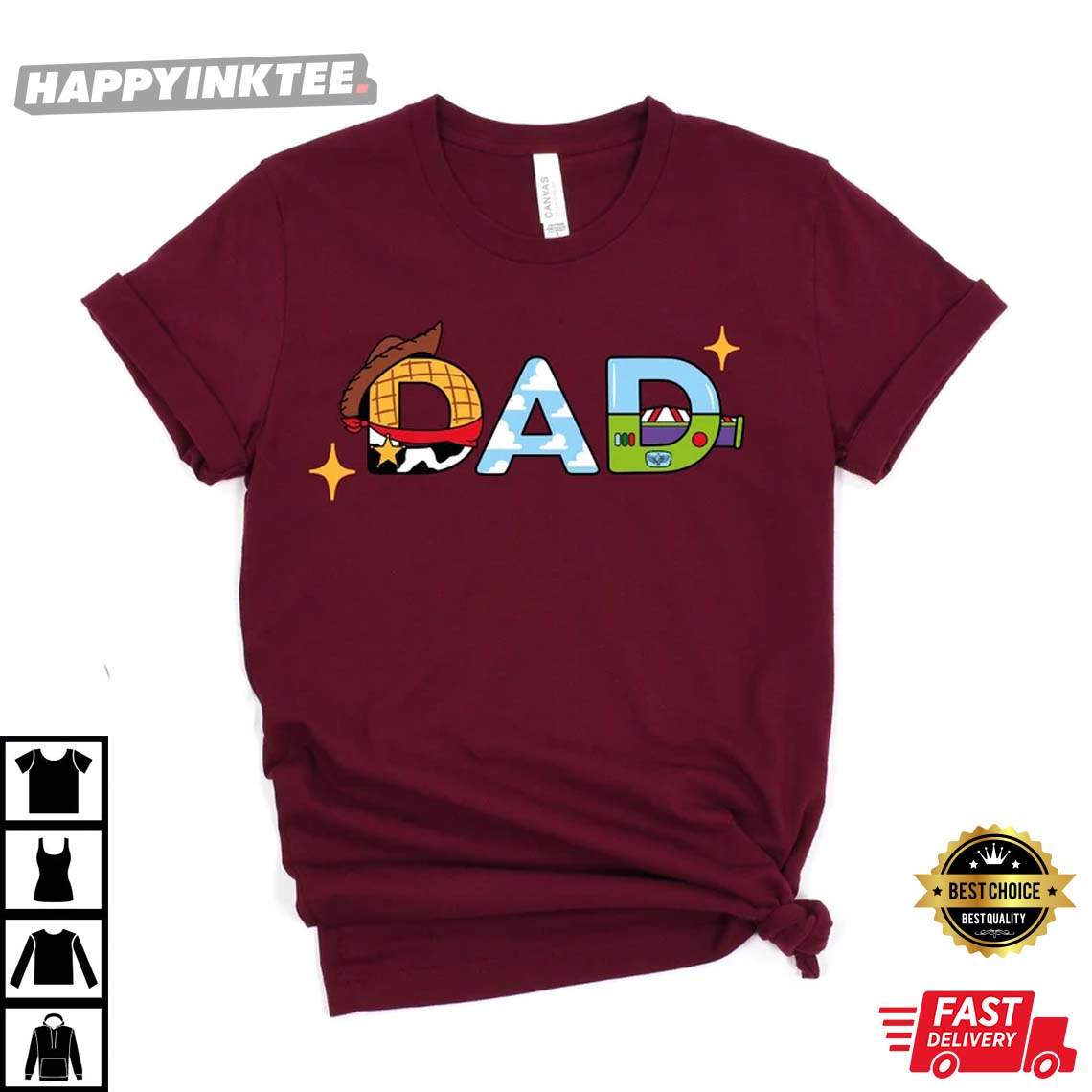 Toy Story Dad Shirt, Father's Day Shirt, Disney Dad Shirt, Toy Story Family Gift T-Shirt Toy Story Dad Shirt, Father's Day Shirt, Disney Dad Shirt, Toy Story Family Gift T-Shirt