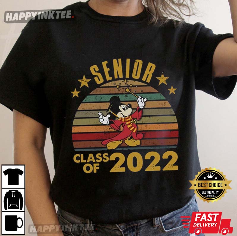 Mickey Seniors 2022, Class Of 2022 Tee, Disney Vintage Seniors T-Shirt Mickey Seniors 2022, Class Of 2022 Tee, Disney Vintage Seniors T-Shirt