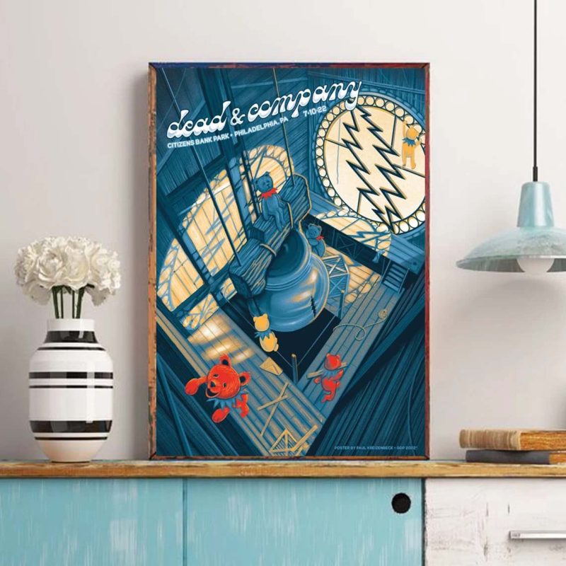 Dead And Company Citizens Bank Park Poster