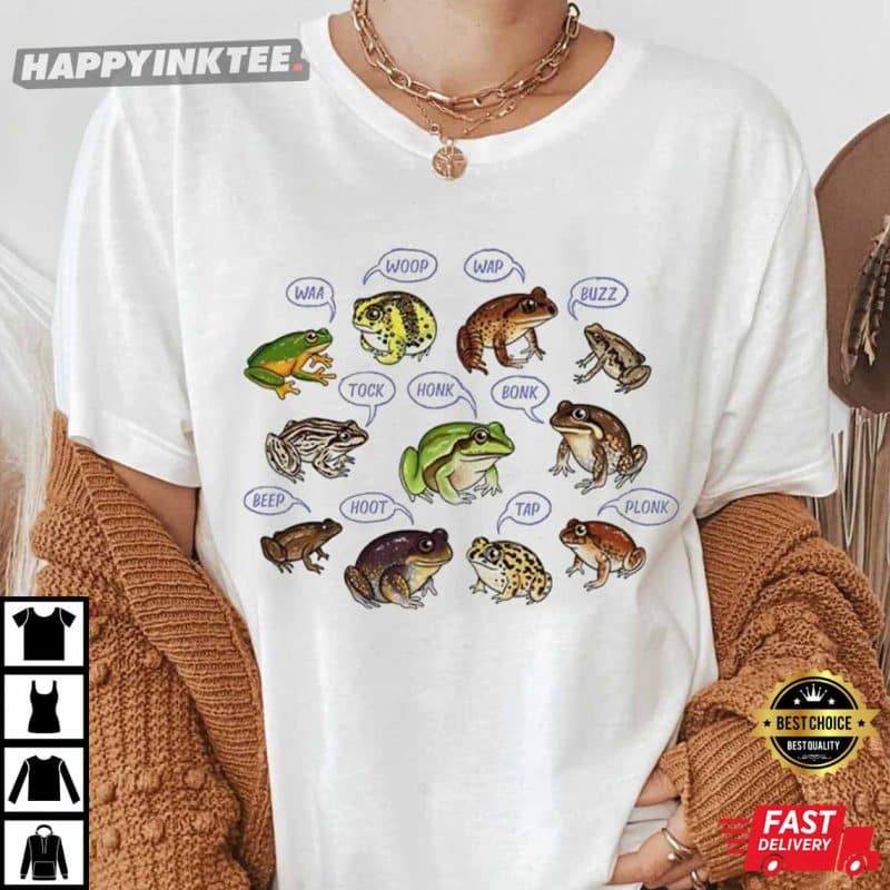 Frog Love Song Art Animal Meme Gift Funny TShirt