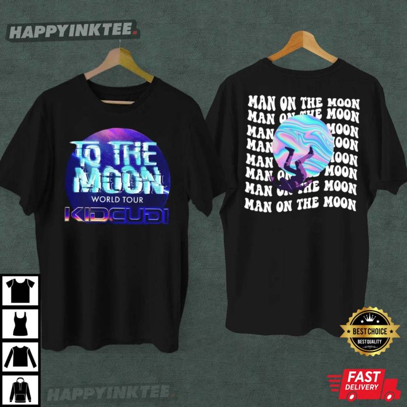 Kid Cudi To The Moon Tour 2022 TShirt