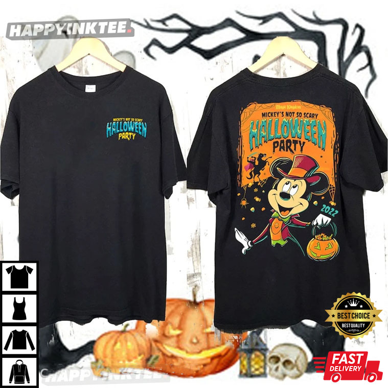 Halloween Party In Disney World Mickey’s Not So Scary 2022 T-Shirt Halloween Party In Disney World Mickey’s Not So Scary 2022 T-Shirt