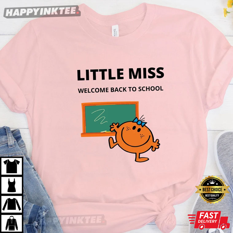 Little Miss Back To School T Shirt 3