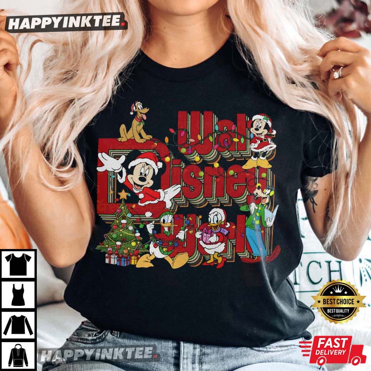 Disney Christmas T-Shirt Disney Christmas T-Shirt