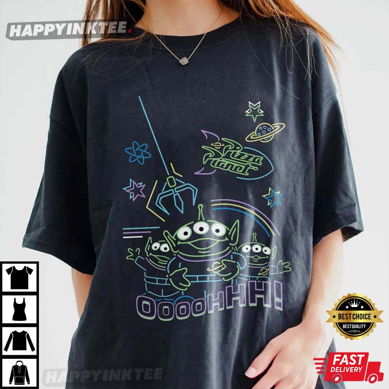 Disney Aliens Toy Story Land Three Aliens T-Shirt Disney Aliens Toy Story Land Three Aliens T-Shirt
