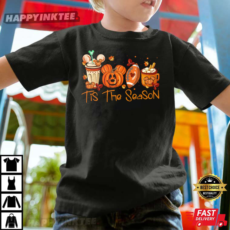 Disney Tis The Season Pumpkin Spice T-Shirt Disney Tis The Season Pumpkin Spice T-Shirt