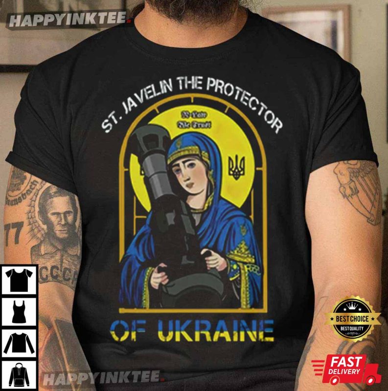 St. Javelin The Protector Of Ukraine TShirt