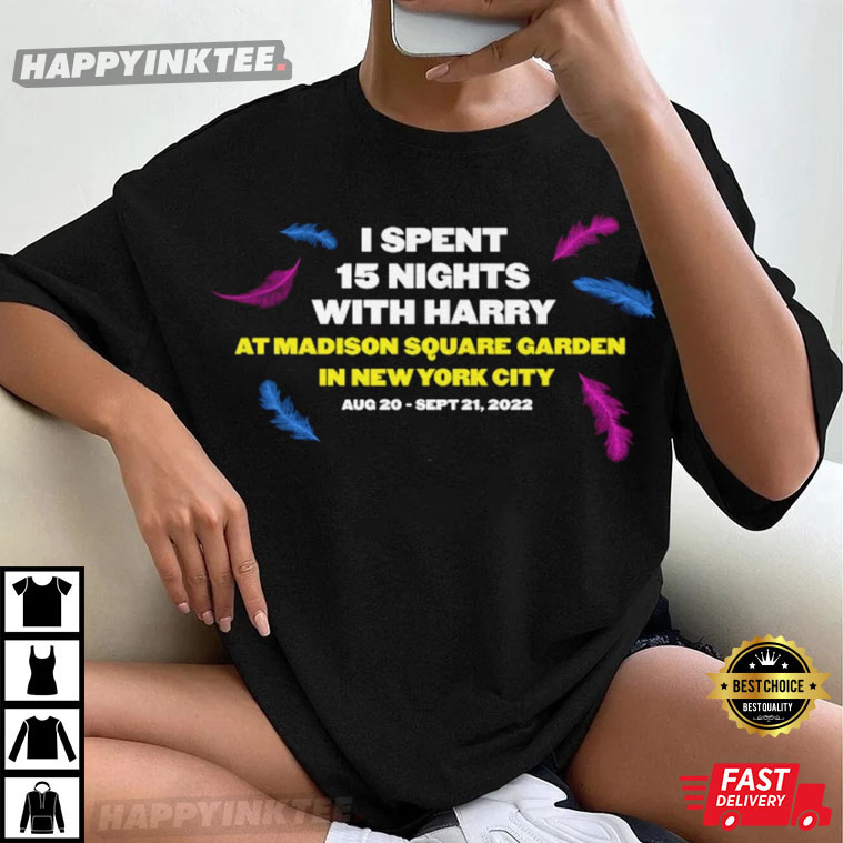 Harry Styles MSG Residency Tour T-Shirt Harry Styles MSG Residency Tour T-Shirt