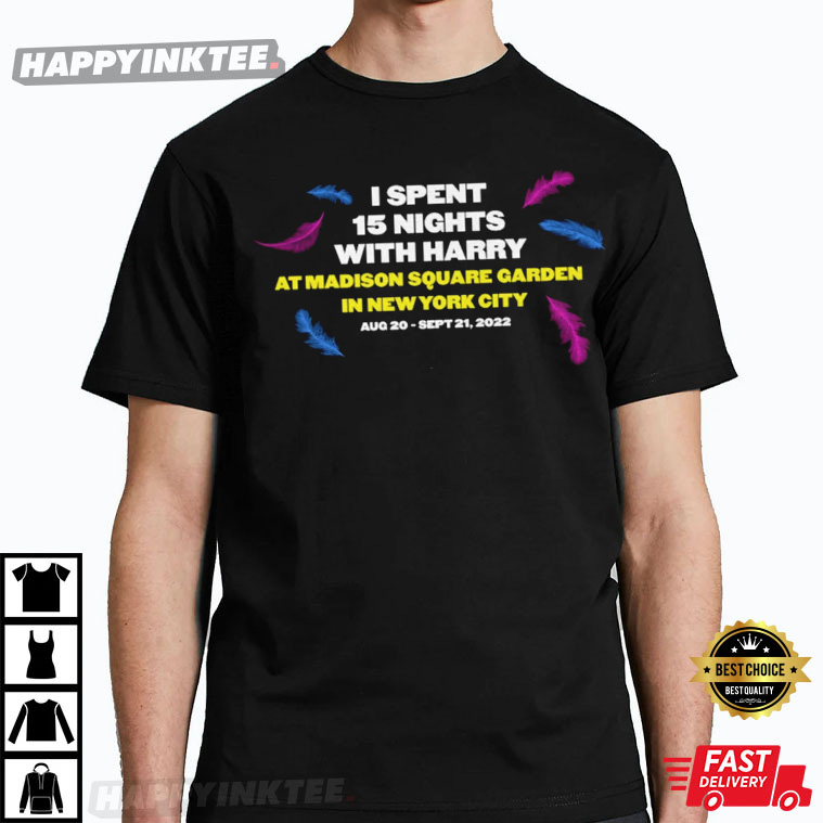 Harry Styles MSG Residency Tour T-Shirt Harry Styles MSG Residency Tour T-Shirt