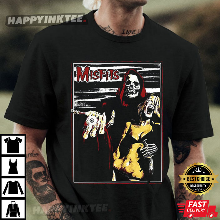 Misfits I Remember Halloween Graphic T Shirt 3