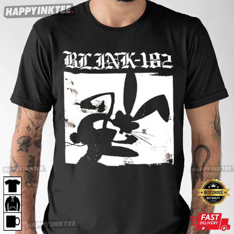 Blink-182 Bunny Black And White Best T-Shirt