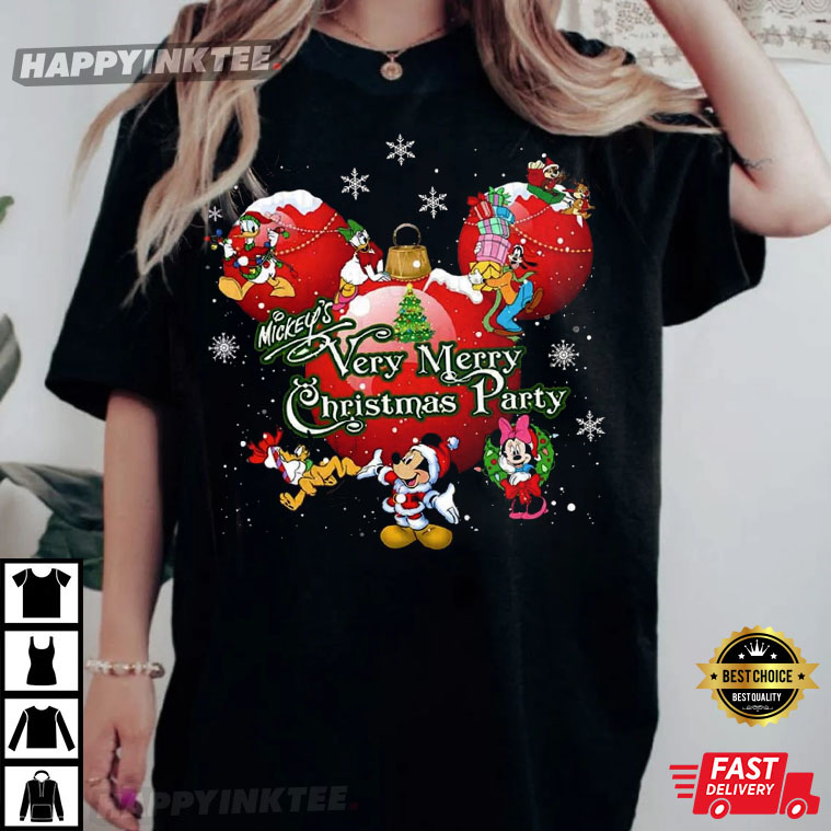 Mickeys Merry Christmas Disneyland Christmas 2022 T Shirt 1