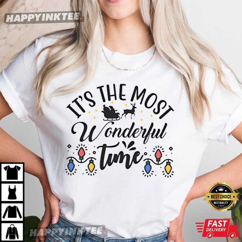 It’s The Most Wonderful Time For a Beer Couple Shirts