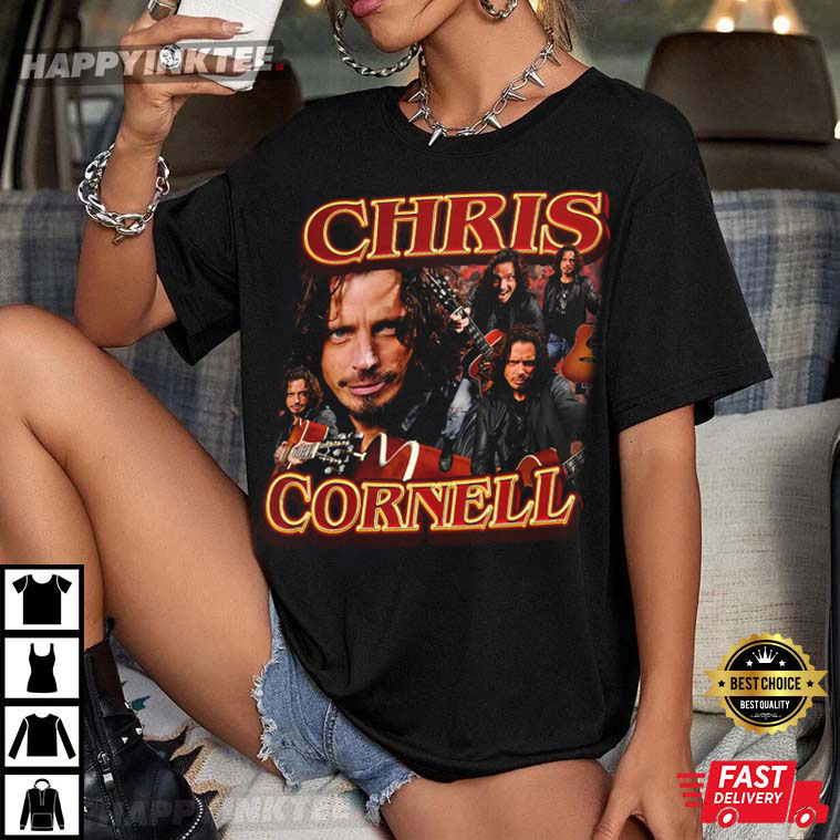 Chris Cornells Vintage 90s Graphic T-Shirt