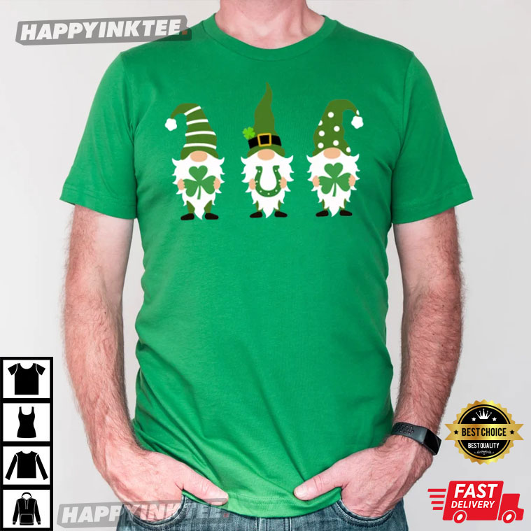 St.Patricks Day Gnome T Shirt 4