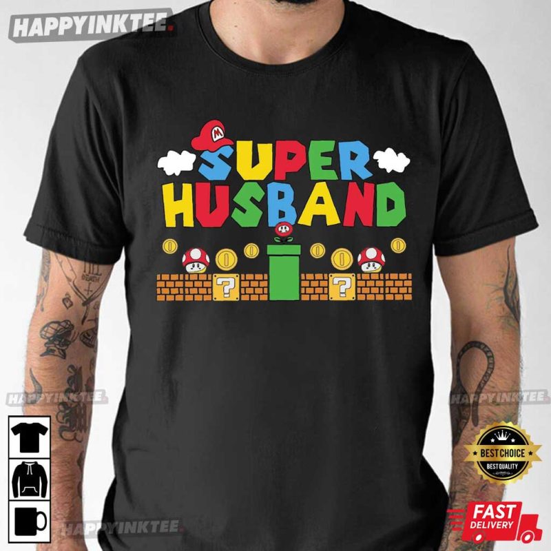 Super Husband Shirt Fathers Day T Shirt 1