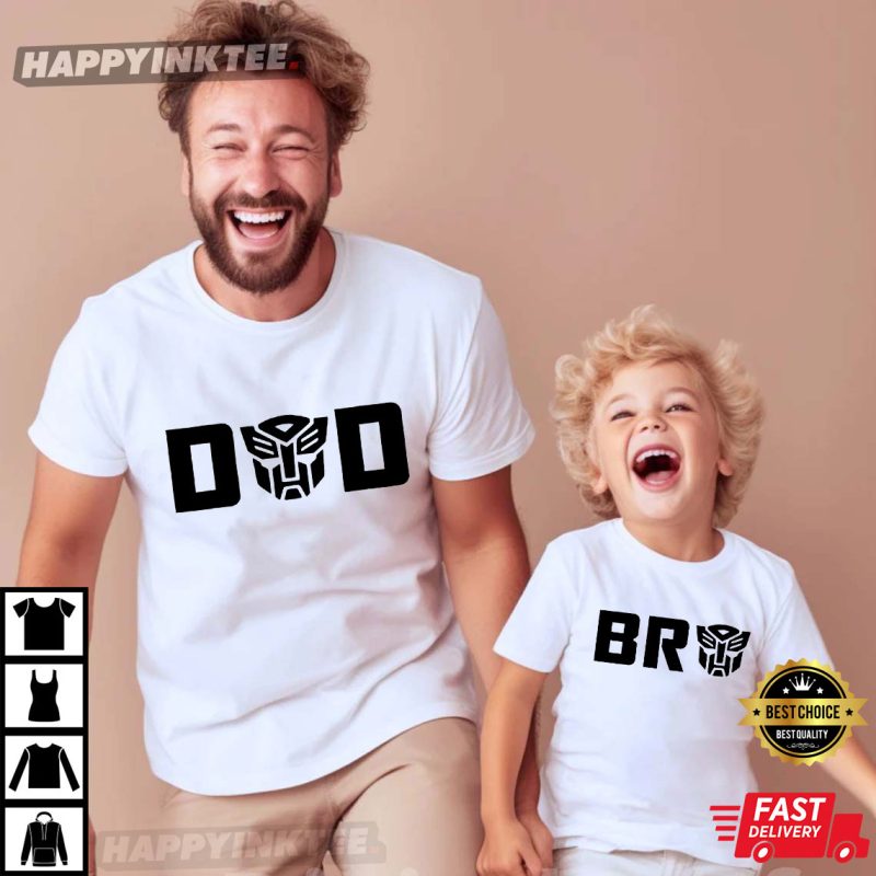 Transformer Family Matching Birthday Best T-Shirts