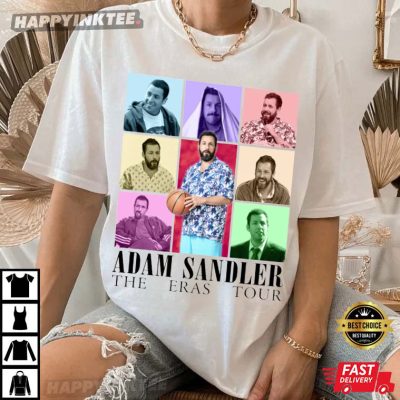 T-shirt Unisexe Adam Sandler Eras Tour Concert - Taille XL Noir Coton - Neuf Sans étiquettes