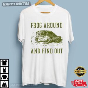 Goblincore Frog Around And Find Out Cottagecore T Shirt (2)