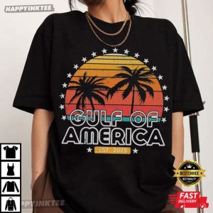 Gulf Of America Funny President Trump MAGA T Shirt (1)