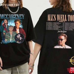 Jesse McCartney All’s Well Tour Part 2 2024 Fan Gift T-Shirt