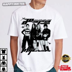 Aespa Karina Giselle NingNing Winter Whiplash T Shirt (4)