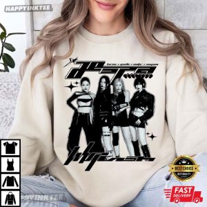 Aespa Karina Giselle NingNing Winter Whiplash T Shirt (1)