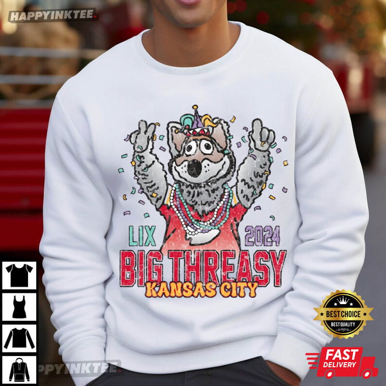 Kansas City Wolf Big Threasy Nola Bound Red Kingdom T-Shirt Kansas City Wolf Big Threasy Nola Bound Red Kingdom T-Shirt