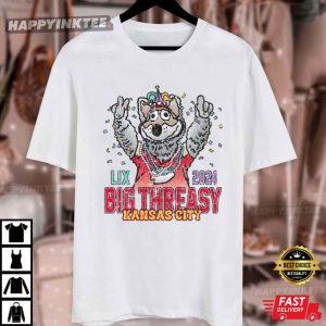 Kansas City Wolf Big Threasy Nola Bound Red Kingdom T Shirt (4)