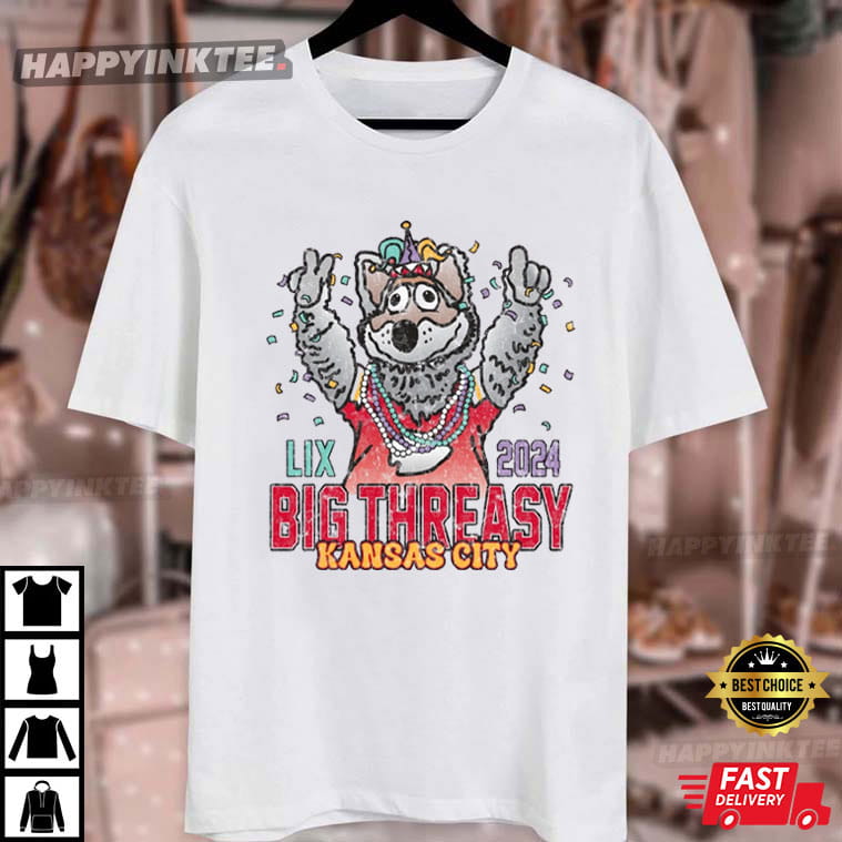 Kansas City Wolf Big Threasy Nola Bound Red Kingdom T-Shirt Kansas City Wolf Big Threasy Nola Bound Red Kingdom T-Shirt