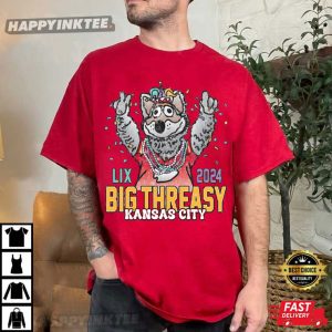 Kansas City Wolf Big Threasy Nola Bound Red Kingdom T Shirt (1)