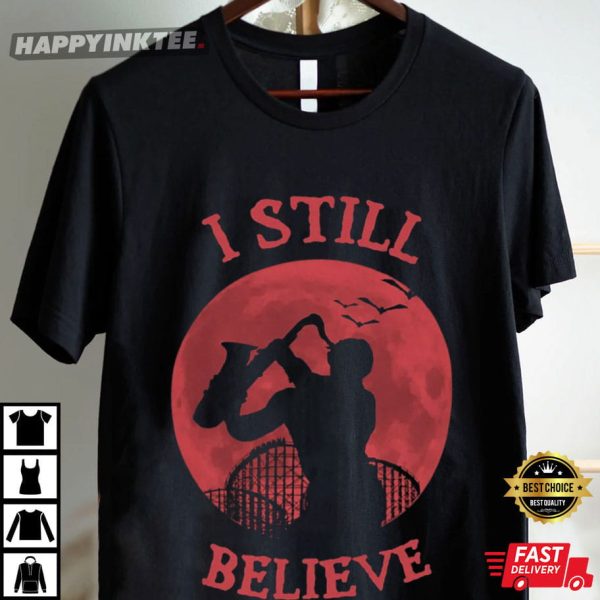 Halloween The Lost Boys Saxophone Man Horror Film T-Shirt