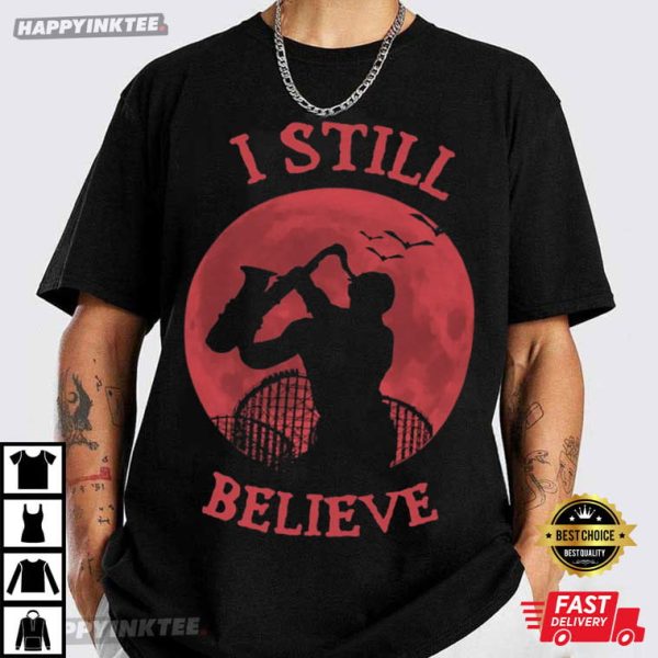Halloween The Lost Boys Saxophone Man Horror Film T-Shirt
