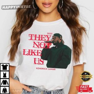 Kendrick Lamar They Not Like Us 2025 T Shirt 2