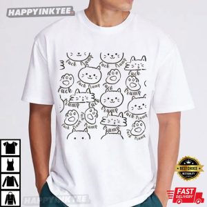 Cat Fuck Trump Anti Trump T Shirt