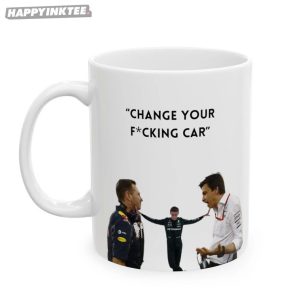 Change Your Fucking Car F1 Meme Mug (1)