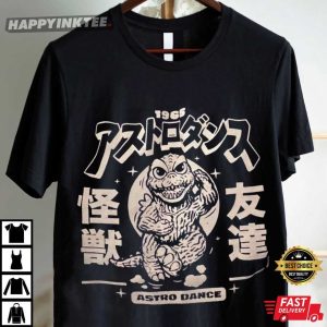 Godzilla 1965 Astro Dance Monster T Shirt (2)