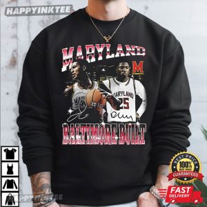 Derik Queen And Julian Reese Maryland Baltimore Built T Shirt (1)
