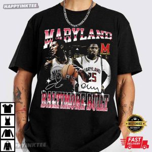 Derik Queen And Julian Reese Maryland Baltimore Built T-Shirt