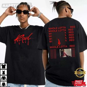 Playboi Carti Whole Lotta Red Hip Hop T Shirt (2)