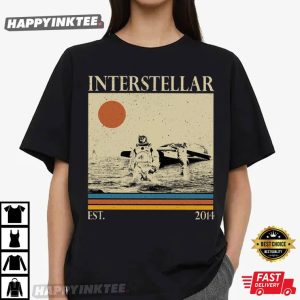 Interstellar 2014 Vintage Classic Movie T Shirt (4)