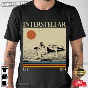 Interstellar 2014 Vintage Classic Movie T-Shirt