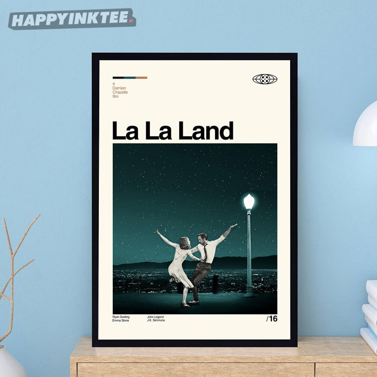 La La Land Damien Chazelle Movie Wall Art Poster La La Land Damien Chazelle Movie Wall Art Poster