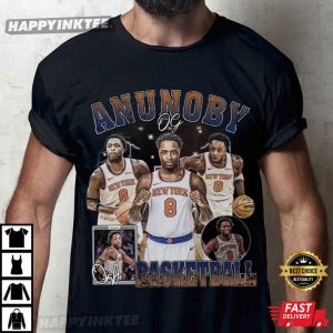 OG Anunoby Basketball New York Knicks NBA Vintage T-Shirt