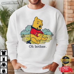 Winnie The Pooh Oh Bother Cartoon T Shirt (2)