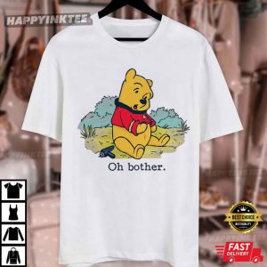 Winnie The Pooh Oh Bother Cartoon T Shirt (3)