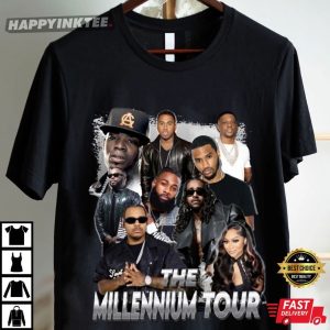 Omarion The Millennium Tour Hip hop Vintage Bootleg T Shirt (2)