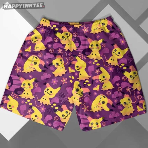 Mimikyu Pokemon Tropical Summer Hawaiian Shirt And Shorts