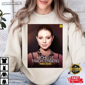 Michelle Trachtenberg 1985 2025 RIP T Shirt (1)